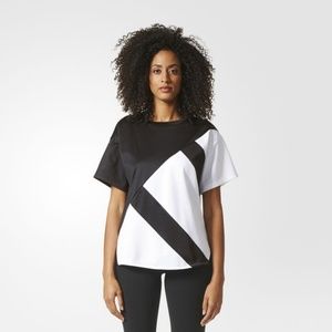 Adidas Originals EQT Short Sleeve Top Black White